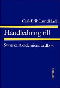 Handledning, SAOB